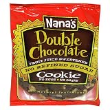 Nana's Double Chocolate Cookie, no sugar added, 3.5-Ounces packs (Pack of 12)
