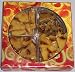 Gourmet Food : 4 Pack of Assorted Brittle-Pretzel, Pecan, Hazelnut, Walnut in a Red & Gold Box