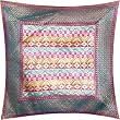 ShalinCraft Pillow Cover Furniture Decor India Christmas Gifts Silk Fabric 16x16 inches (bcbr160)