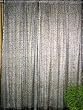 2 Gray Floral Printed Art Silk Sari Curtains Floral Drapes Panels 84 Inch