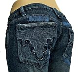 Women’s Antik Denim Destroyed Embroidered Jeans