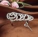 Susenstone®Hollow Metal Crystal Rhinestone Knuckle Rings Finger Joint Ring