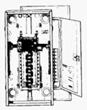 100 Amp Main Breaker Resident Load Center