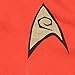 Popfunk Star Trek Engineering Uniform Shirt with Liquid Gold Ink & Stickers - XL