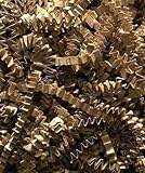 1 X Natural Tan Kraft Crinkle Shred Gift Basket Shred Crinkle Paper Filler Bedding