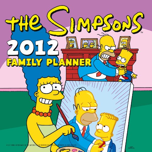 Official the Simpsons Family Calendar 2012