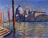 Ready to hang paintings on stretched canvas - Claude Monet - 24 x 20 inches - The Grand Canal and...