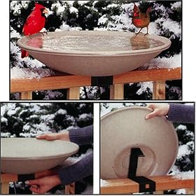 API 650 Heated Bird Bath with Mounting Bracket by Allied