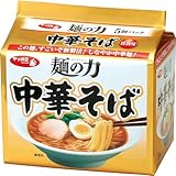 サッポロ一番 麺の力 中華そば醤油味 5食P×6個