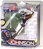 McFarlane Toys NFL Sports Picks Series 28 Action Figure Andre Johnson (Houston Texans) Blue Jersey Bronze Collector Level Chase