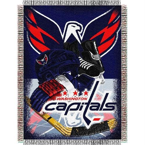 NHL Washington Capitals 48-Inch-by-60-Inch Acrylic Tapestry Throw