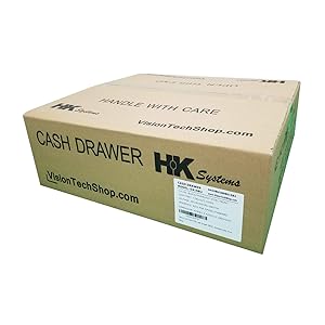Hk Systems 16 Heavy Duty Black Push Open Cash Drawer 5b5c With