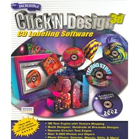 Click'N Design 3D CD Labeling Software