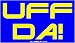 Uff da! Bumper Sticker
