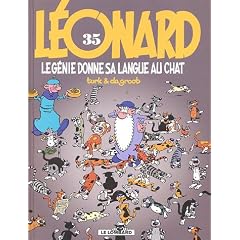 L�onard, tome 35 : Le G�nie donne sa langue au chat