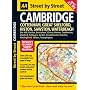 Cambridge: Cottenham, Great Shelford, Histon, Sawston, Waterbeach, Bar Hill, Barton, Bottisham, Cherry Hinton, Comberton, Duxford: Midi (AA Street by Street)