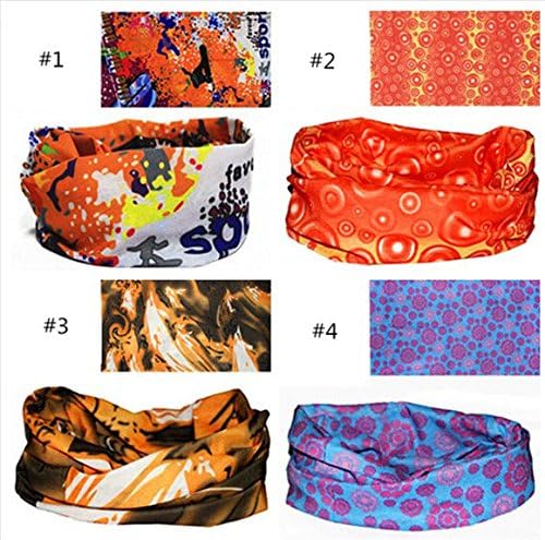 Evaric Vivid Cycling Bike Ride Headwear Outdoor Magic Scarf Neck Topknot Bandana Head 3