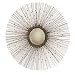 Midwest CBK Sunburst Metal Wall D&eacute;cor with Fisheye Mirror Center