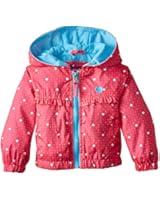 Pink Platinum Baby Girls' Heart Ruffle Jacket