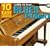 Learn to Play Blues Piano: 10 Easy Lessons CD & Small Booklet