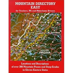 Mountain Directory East for Truckers, RV, and Motorhome Drivers