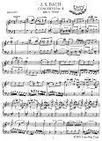 Bach J.S. Concerto No. 4 in G Minor after A. Vivaldi (Arr. for Piano Solo by J.S. Bach): Instantly download and print sheet music
