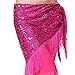 ZLTdream Women's Belly Dance Hip Scarf with Tassel