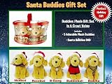 Santa Buddies Gift Set (DVD+ Five Plush Buddies)