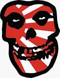 The Misfits - Japanese Crimson Ghost Skull - Sticker / Decal