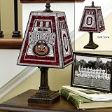 14" Art-Glass Table Lamp - Ohio State