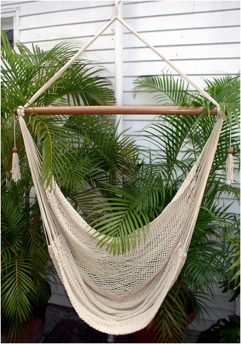 Rope Hammock Air/Sky Chair Porch Swing - Deluxe