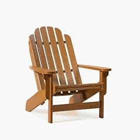 Casual Living Adirondack Style Folding Chair - Cedar by 