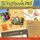 Easy Scrapbooking 2013 Wall Calendar