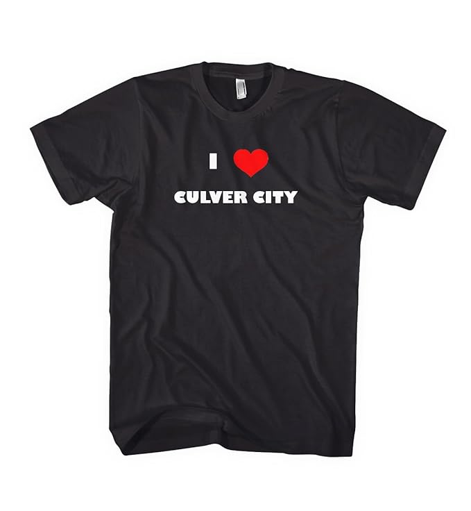 Amazon.com: I Love Culver City Ca City Country Unisex Adult T ...