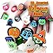 50 Halloween Novelty Rings Assorted Designs - Teenage/Adult Size