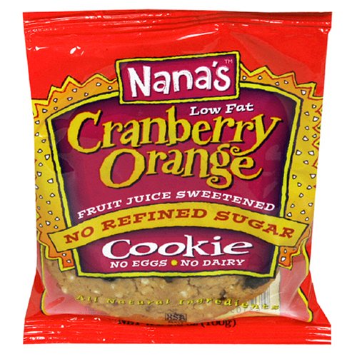 Nana's Orange Cranberry Cookie, 3.5-Ounces (Pack of 12)