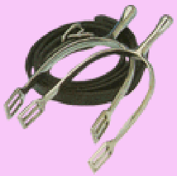 Long Neck Men's Dressage Spurs [Misc.]