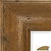 Craig Frames 80011 24 by 36-Inch Picture Frame, Smooth Wrap Finish, 3-Inch Wide, Light Walnut Brown