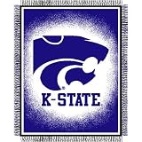 Kansas State Wildcats NCAA Triple Woven Jacquard Throw (019 Focus) (48x60)