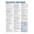 Crystal Reports 2008 Quick Reference Guide: Advanced (Cheat Sheet of Instructions, Tips...