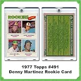 1977 Topps Dennis Martinez Rookie Card