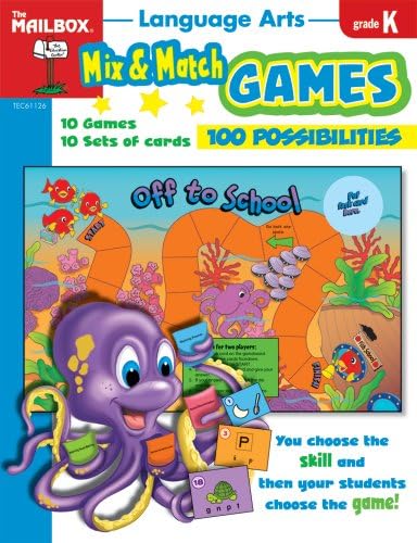 Mix &amp; Match Games: Language Arts (Gr. K)