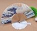 Japanese Handheld Folding Fan, with Traditional Japanese Ukiyo-e Art Prints