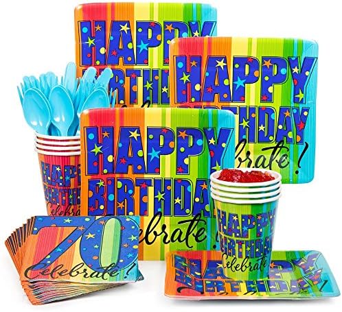 A Year To Celebrate 70Th Birthday Standard Kit - Party Supplies