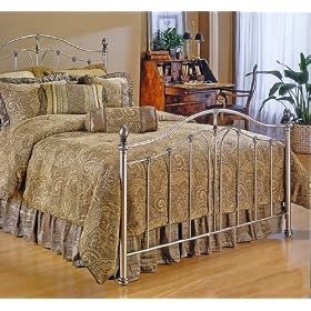 Princeton King Head And Footboard Antique Pewter