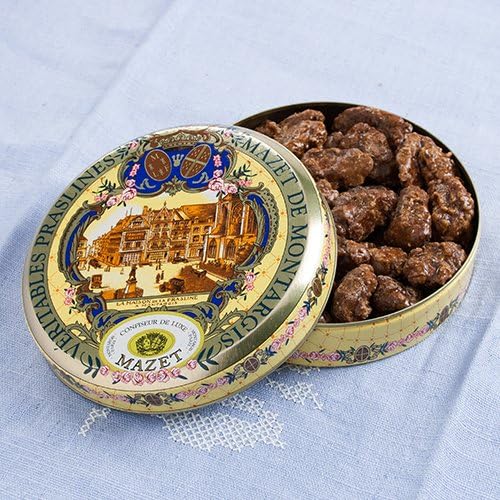 Praslines Almonds in Tin by Mazet (4.25 ounce)