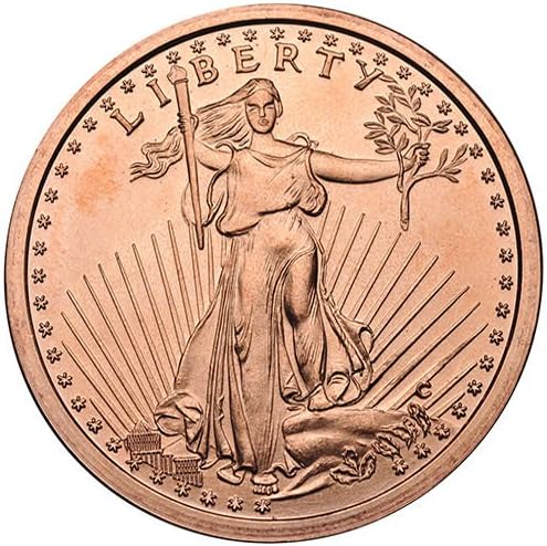 1 Ounce Saint Gaudens Copper Round