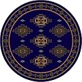 Prairie Star Rug - Sapphire (7'7" Round)