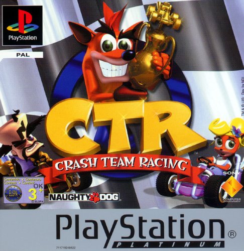 Childrens Toyshop  Video Games : Crash Team Racing - Platinum (PS)