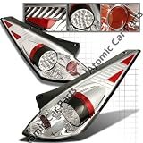 03 04 05 Nissan 350Z LED Tail Lights - Chrome (Pair)